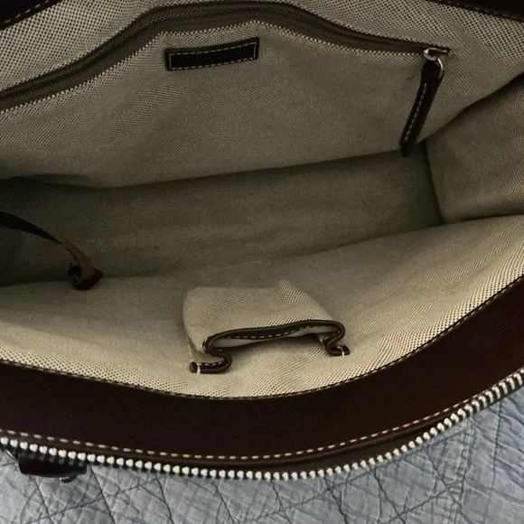 DOONEY & BOURKE Vintage Bundle Red Bags Double Pocket and Monogram 6 Pieces - Picture 6 of 15